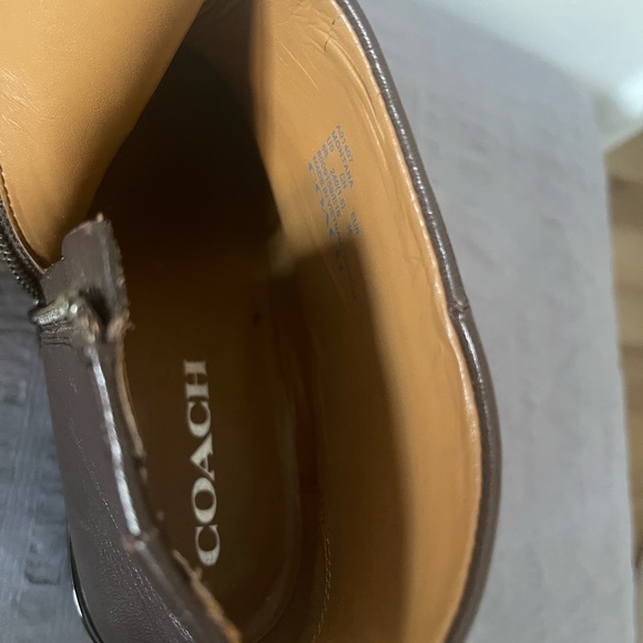 Coach Dark Brown Ankle Booties - Picture 14 of 16